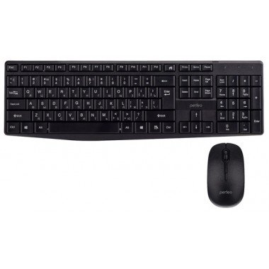 Клавиатура + мышь беспроводные Perfeo PF-A4499 Клавиатура + мышь беспроводные Perfeo PF-A4499