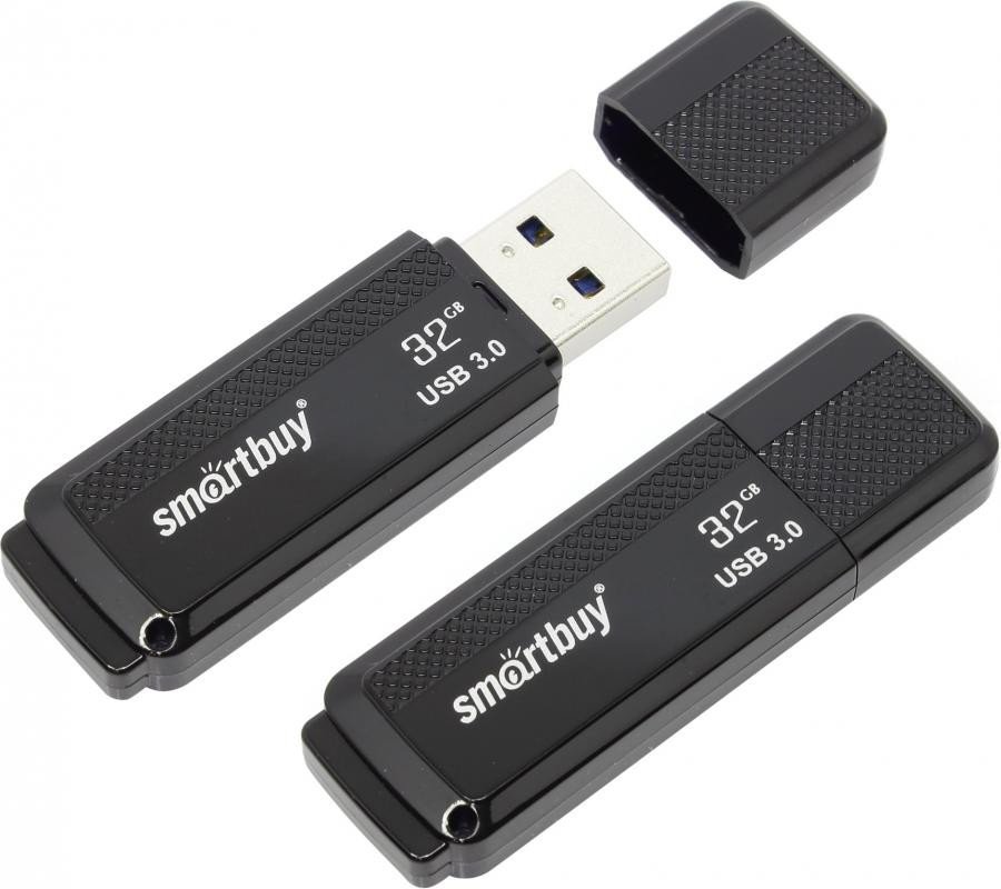 Флеш карта 32Gb USB 3.0 SmartBuy Dock Black (SB32GBDK-K3) Флеш карта 32Gb USB 3.0 SmartBuy Dock Black (SB32GBDK-K3)