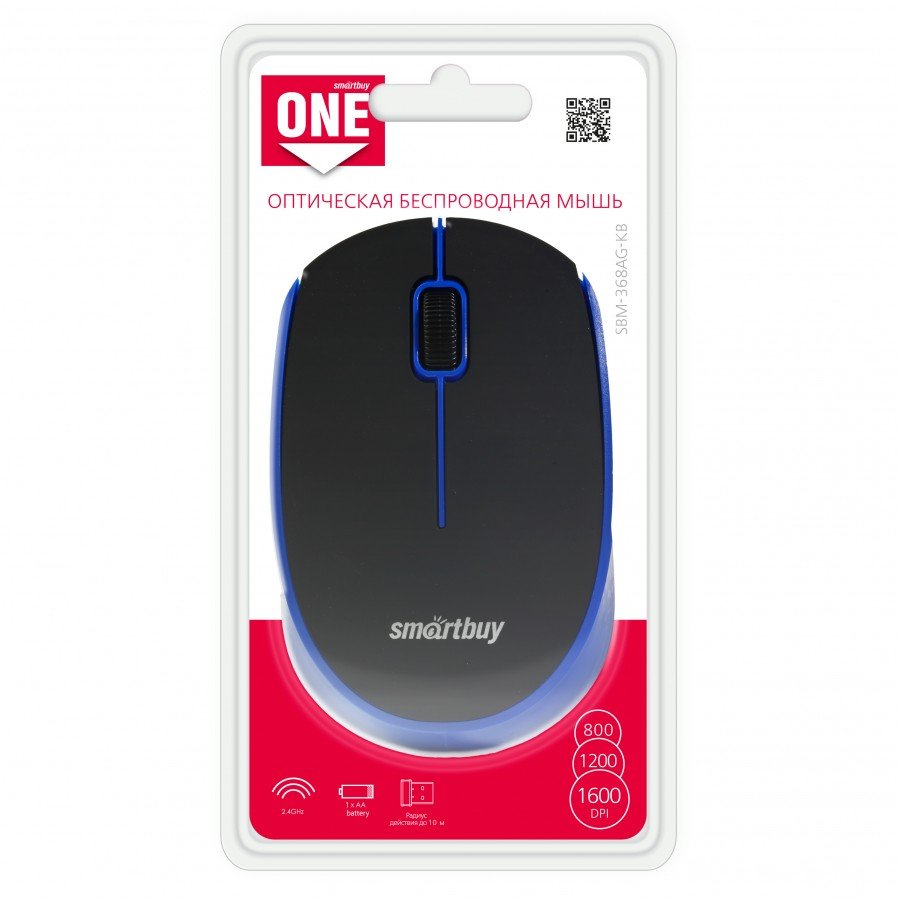 Мышь беспроводная SmartBuy ONE 368 (SBM-332AG-K) Мышь беспроводная SmartBuy ONE 368 (SBM-332AG-K)