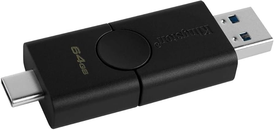 Флеш карта 64GB USB 2.0 Kingston DTDUO/64GB Флеш карта 64GB USB 2.0 Kingston DTDUO/64GB