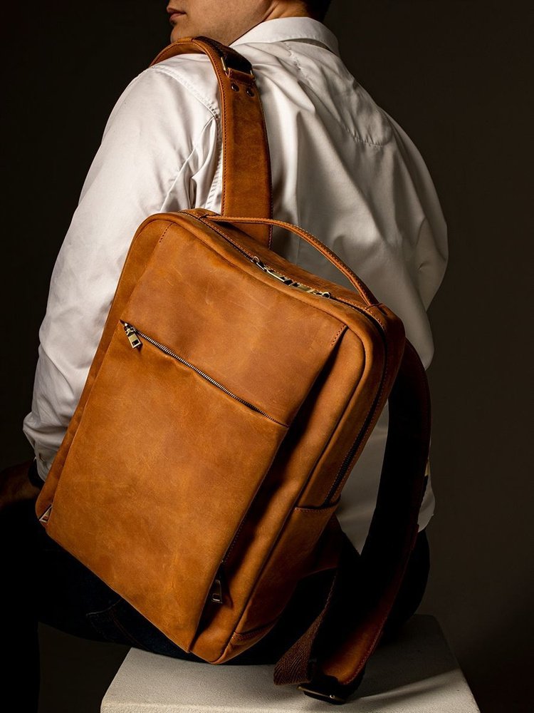 Рюкзак для ноутбука 16.1" Brown, кожа Рюкзак для ноутбука 16.1" Brown, кожа