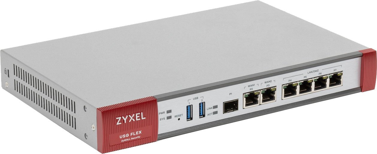 Межсетевой экран Zyxel USG FLEX 200 / аппаратный Firewall Межсетевой экран Zyxel USG FLEX 200 / аппаратный Firewall