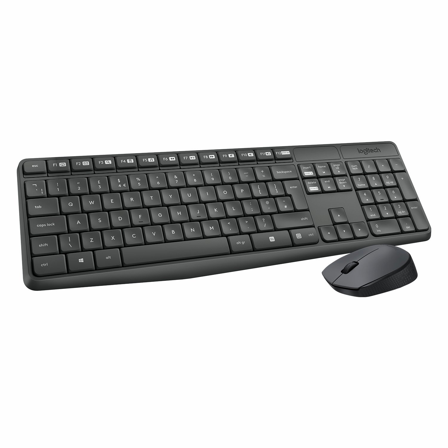 Клавиатура + мышь беспроводные Logitech MK235 Black Клавиатура + мышь беспроводные Logitech MK235 Black