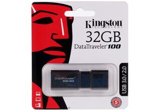 Флеш карта 32GB USB 3.0 Kingston DT100G3/32GB Флеш карта 32GB USB 3.0 Kingston DT100G3/32GB