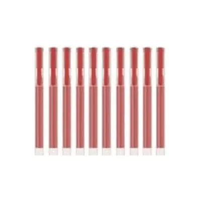 Набор гелевых ручек Xiaomi MI Jumbo Gel Ink Pen 10 шт, красные MJZXB03WC