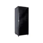 Шкаф серверный 42U / 700×1000 мм / NT BASIC / стеклянная дверь / Black