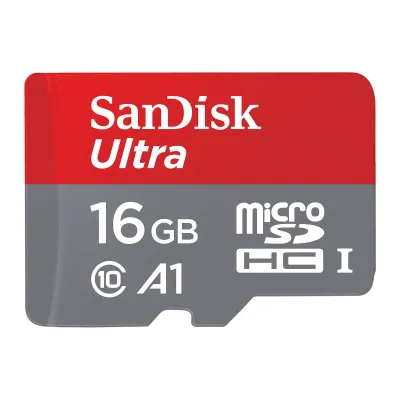 Карта памяти 16GB MicroSD CLASS10 SanDisk Ultra SDHC Class 10