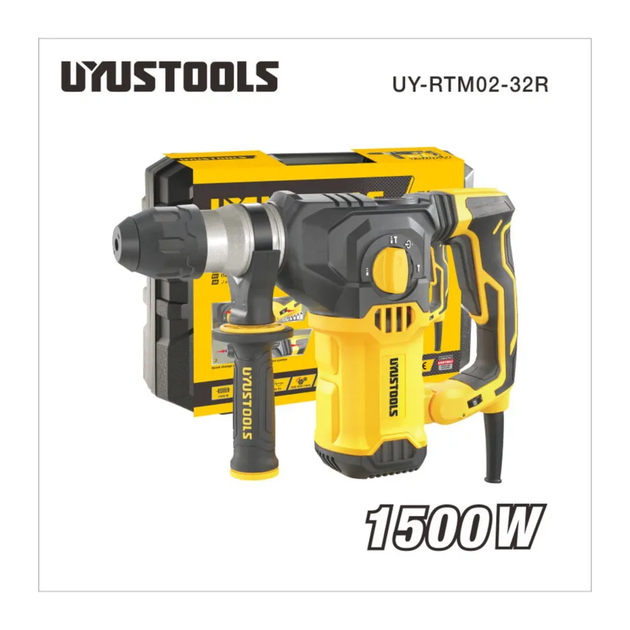 Перфоратор SDS-Plus с регулировкой UYUSTOOLS UY-RTM02-32R — фото 3