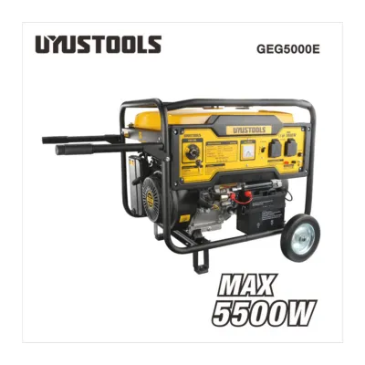 Генератор бензиновый с электростартером UYUSTOOLS GEG5000E