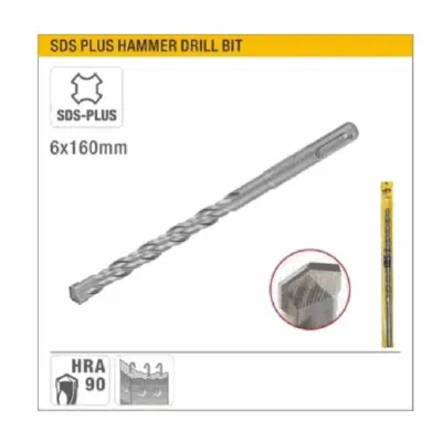 Бур SDS-Plus 6 × 160 мм UYUSTOOLS BCE36160