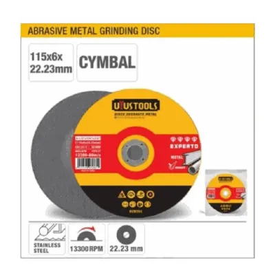 Диск шлифовальный по металлу 115 × 6 мм UYUSTOOLS DCM304