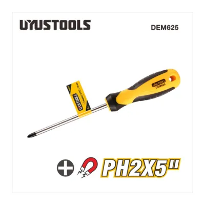 Отвёртка крестовая PH2×100 мм UYUSTOOLS DEM624