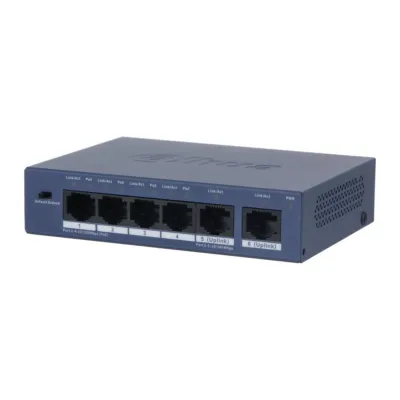 POE коммутатор Dahua DH-S3006-4ET-45