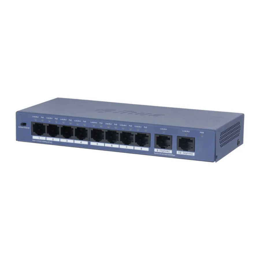 POE коммутатор Dahua DH-S3010-8ET-95 — фото 4