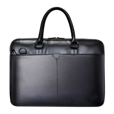 Сумка для ноутбука 15.6" Lenovo ThinkBook T300 / кожа / черный