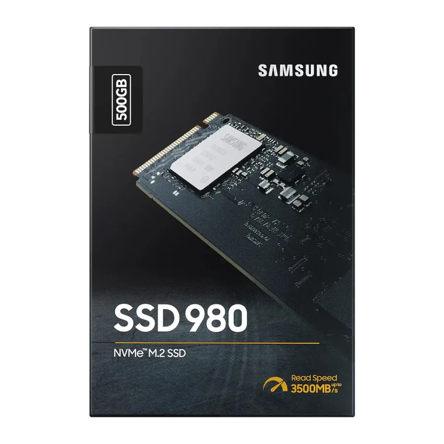 Жесткий диск для ноутбука и ПК 2.5" SSD 500GB Samsung 980 NVMe PCle чтения 3500Мб — фото 2
