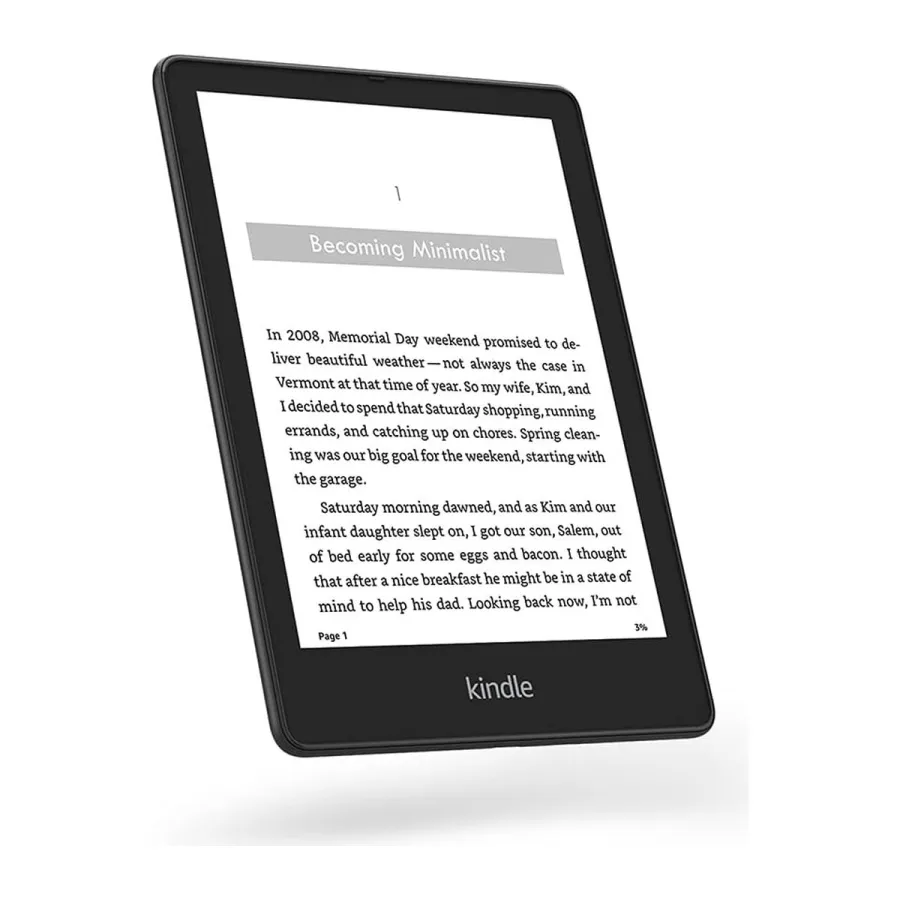 Электронная книга 6.8” Kindle Paperwhite Signature Edition (32GB) / 300 ppi / E-Ink Carta / беспроводная зарядка / автояркость / IPX8 / Wi-Fi — фото 2
