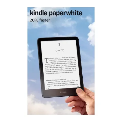 Электронная книга 7” Kindle Paperwhite Gen 12 (16GB) / 300 ppi / E-Ink / подсветка / Wi-Fi / Black