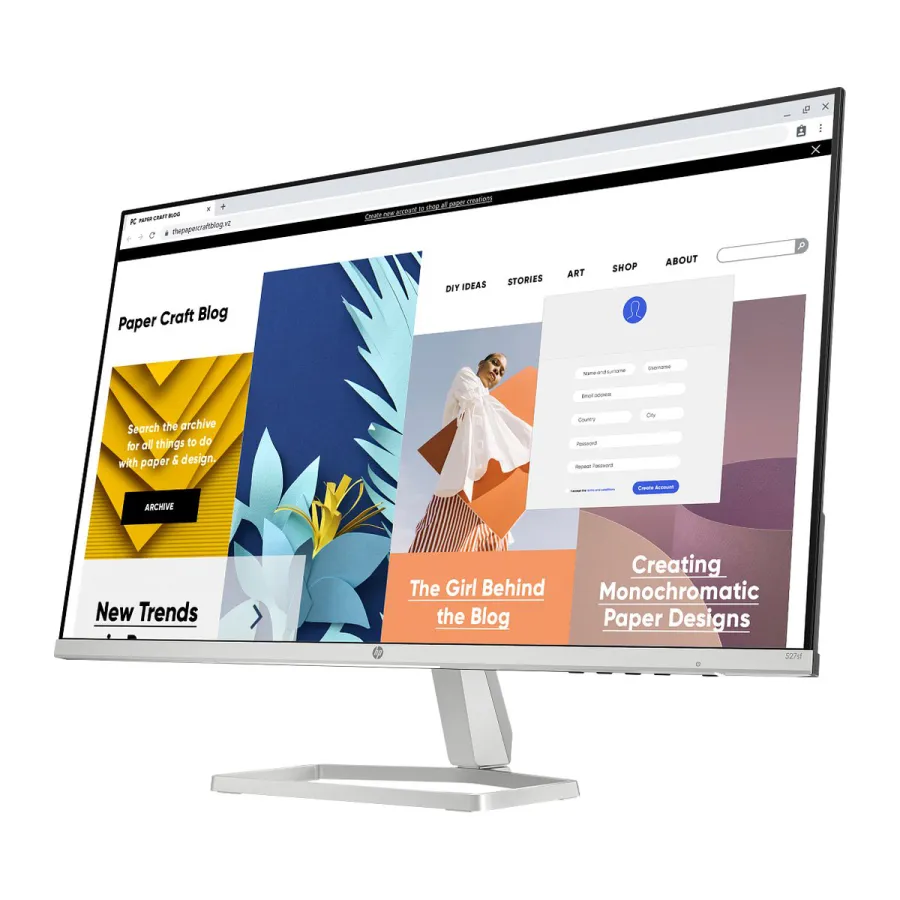 Монитор 27" HP S5 527sf FHD LED — фото 2