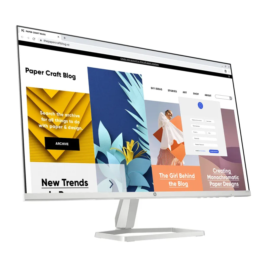 Монитор 27" HP 5 527sw FHD WHT LED — фото 3