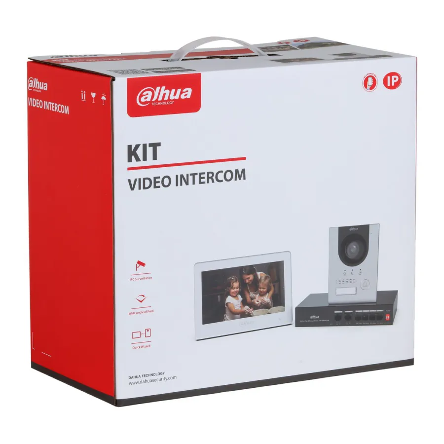 IP Видеодомофон Dahua DHI-KTP04(S) Kit комплект — фото 3