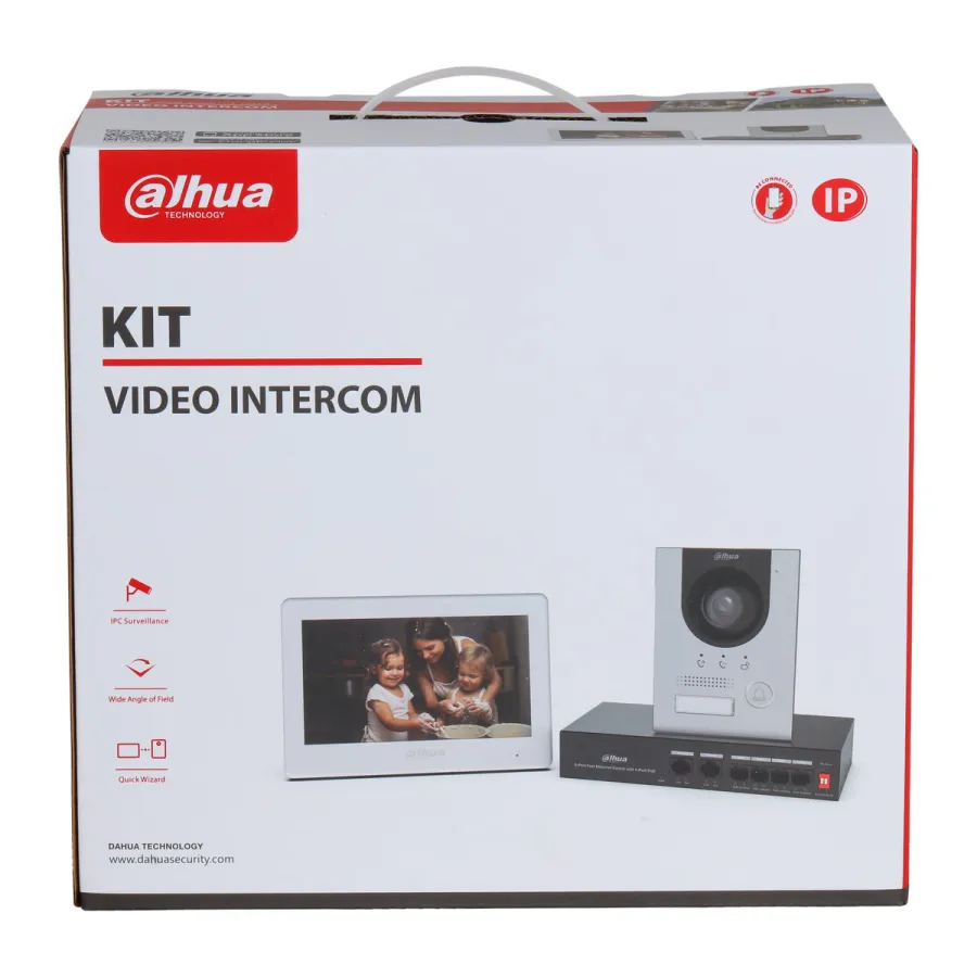IP Видеодомофон Dahua DHI-KTP04(F) Kit комплект — фото 2
