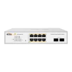 Коммутатор PoE Wi-Tek WI-PCES310GF V2 8PoE+2SFP 1Gbps