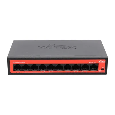 Коммутатор PoE Wi-Tek WI-PS210H V3 8FE+2FE