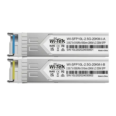 Промышленный SFP Wi-Tek WI-SFP10L-2.5G-20KM-I