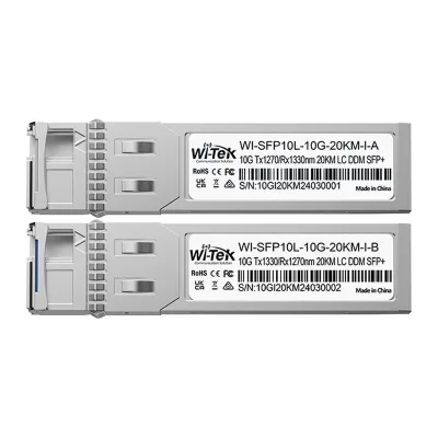 Промышленный SFP Wi-Tek WI-SFP10L-10G-20KM-I