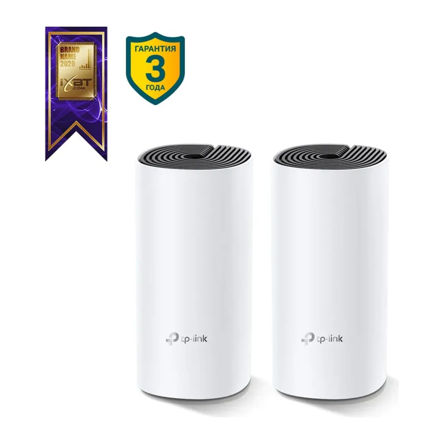 Маршрутизатор TP-Link Deco M4 (2-pack) / AC1200 / Mesh система / 2×Gigabit LAN / 802.11ac — фото 2