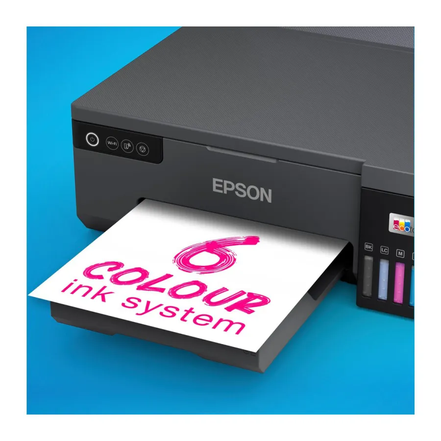 Принтер Epson L8050 / A4 / Струйный 6 цветов / 5760x1440 dpi / USB / Wi-Fi / CD/DVD печать — фото 3