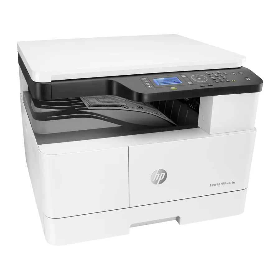 МФУ HP LaserJet M438n / A3 / Лазерное ЧБ / 22 стр/мин / 256MB / USB / LAN / ADF — фото 3