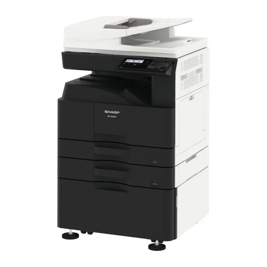 МФУ SHARP BP-20M22 / A3 / лазерное ЧБ / 22 стр/мин / 600×600 dpi / USB / копир + принтер + сканер — фото 2