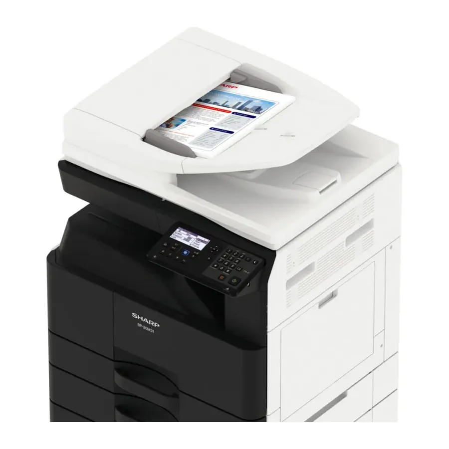 МФУ SHARP BP-20M22 / A3 / лазерное ЧБ / 22 стр/мин / 600×600 dpi / USB / копир + принтер + сканер — фото 4