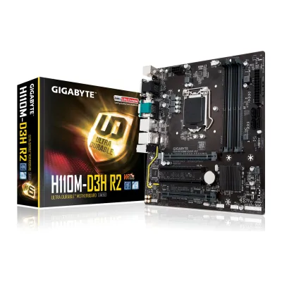 Материнская плата GIGABYTE GA-H110M-D3H R2 rev1.0 LGA1151 ATX 4DDR4
