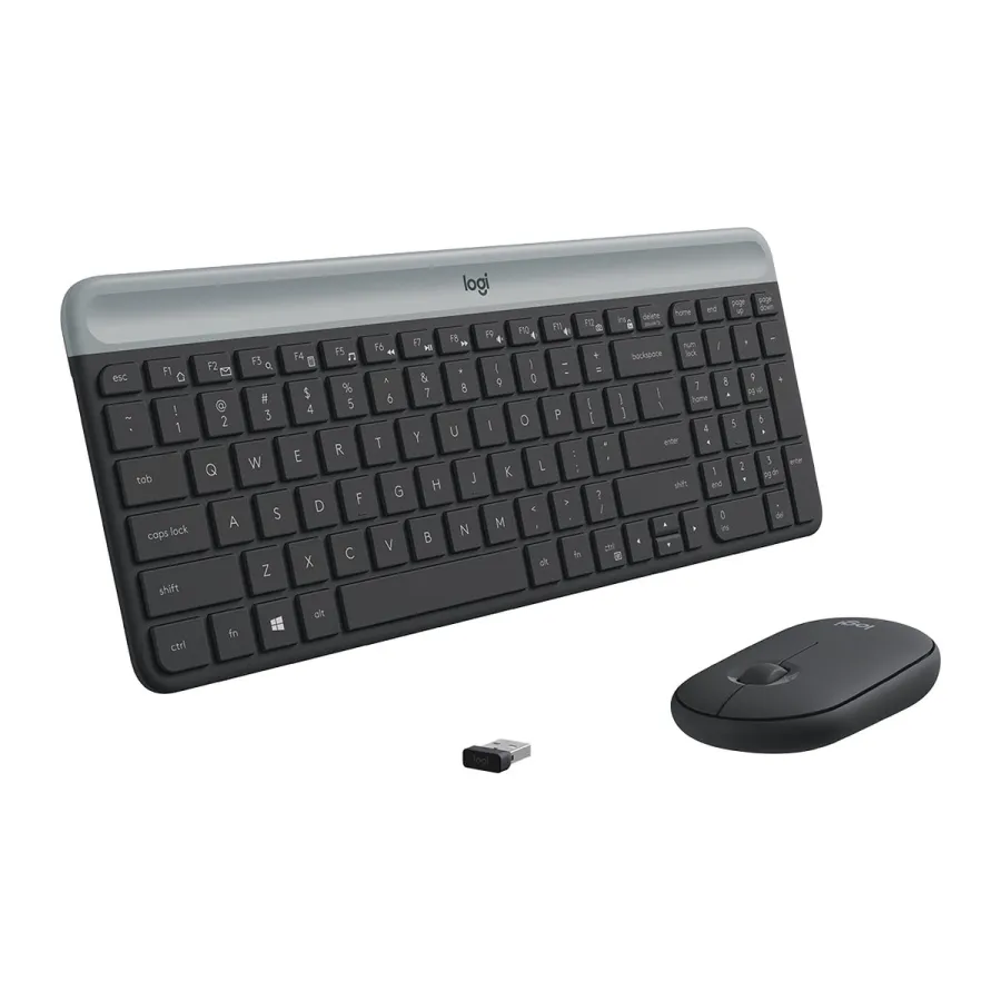 Клавиатура + мышь беспроводные Logitech Combo MK470 Black — фото 4