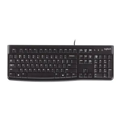Клавиатура проводная Logitech K120 (Кл-ра,USB) <920-002561