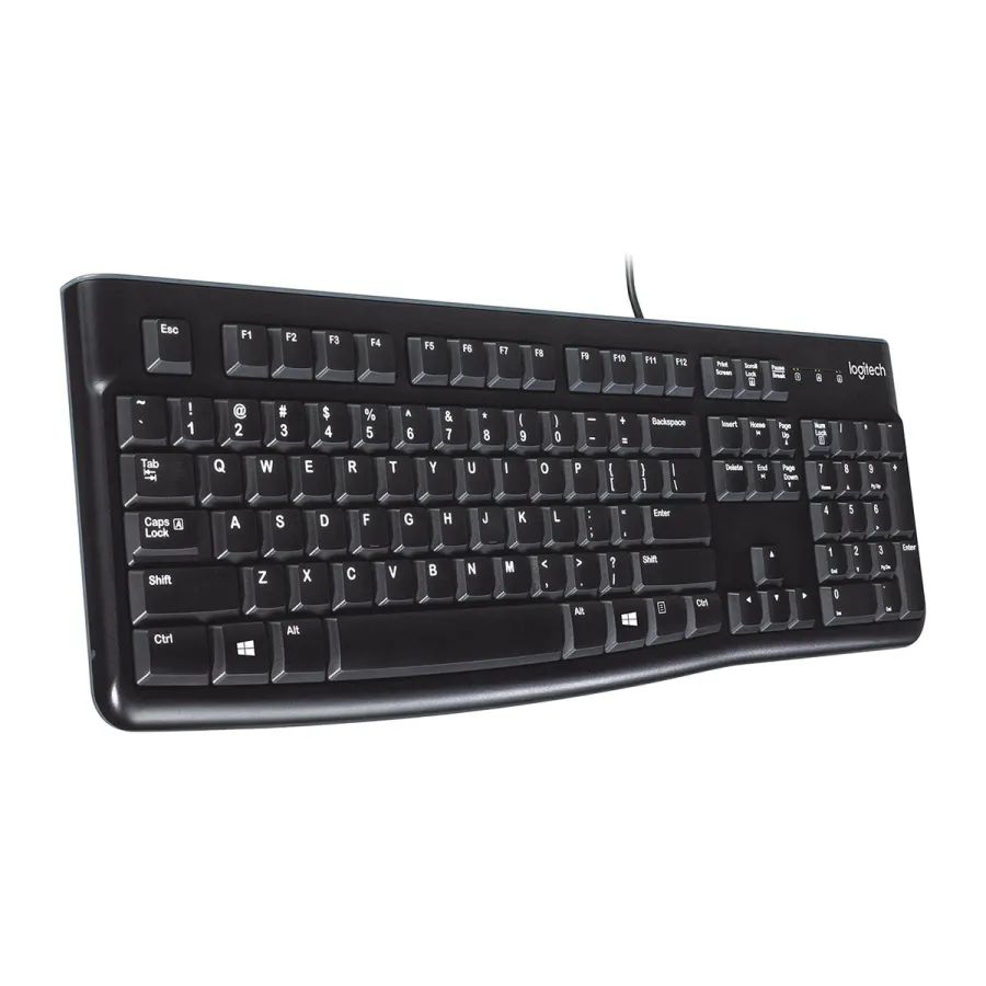 Клавиатура проводная Logitech K120 (Кл-ра,USB) <920-002561 — фото 3