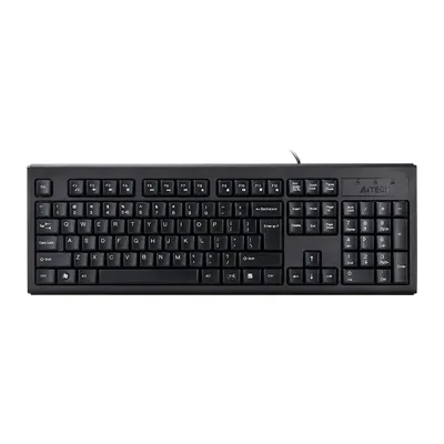 Клавиатура A4Tech KR-83 FN Multimedia Wired Keyboard USB Black US+RU Layout-Promotion price