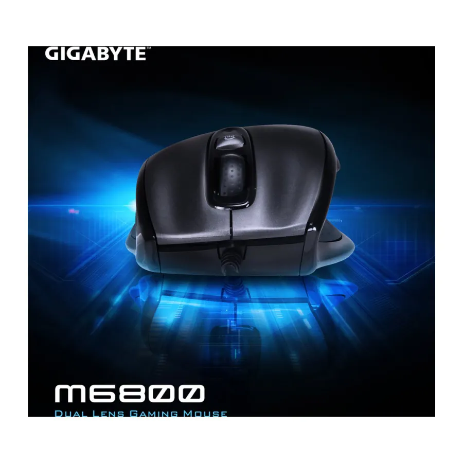 Мышь проводная Gigabyte GM-M6800V2 USB Optical Black — фото 5