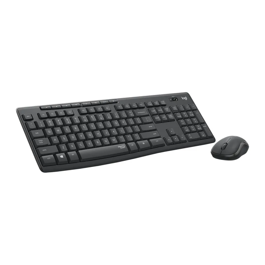 Комплект клавиатура+мышь Logitech MK295 Silent беспроводной Black — фото 3
