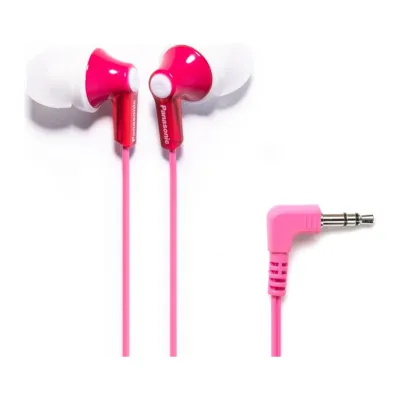 Наушники проводные Panasonic RP-HJE118GUP / 3.5mm / Pink / 1.1m