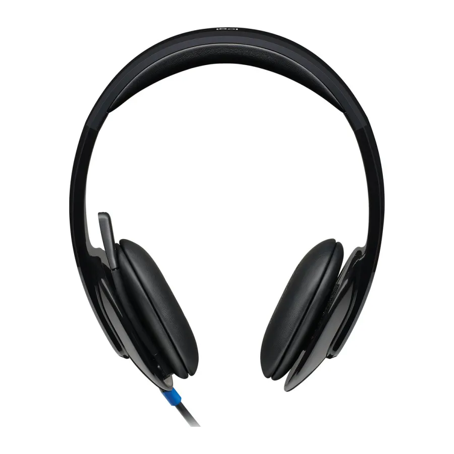 Наушники проводные Logitech H540 / USB / с микрофоном — фото 2