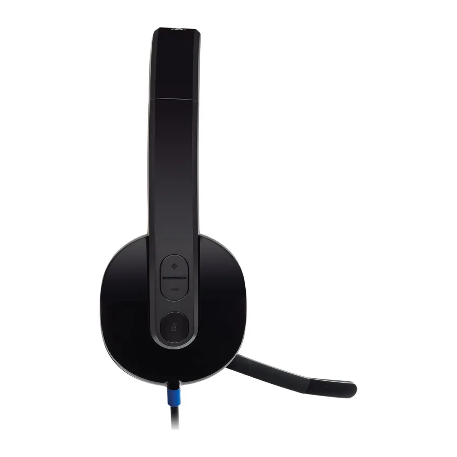 Наушники проводные Logitech H540 / USB / с микрофоном — фото 3