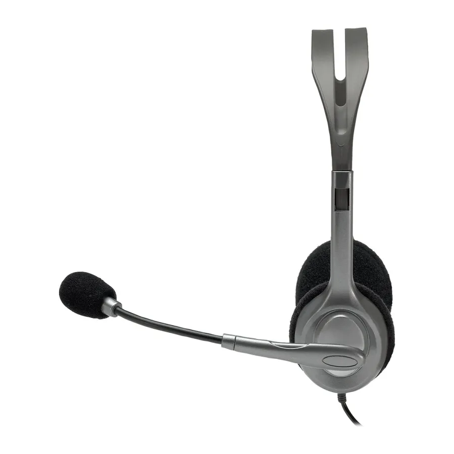 Наушники проводные Logitech H110 / 3.5mm / с микрофоном — фото 2