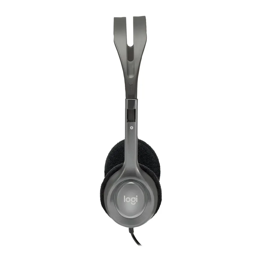 Наушники проводные Logitech H110 / 3.5mm / с микрофоном — фото 3