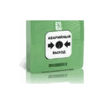 ИР 513-10 исп.1 "АВАРИЙНЫЙ ВЫХОД" (зелёный), элемент дистанционного управления