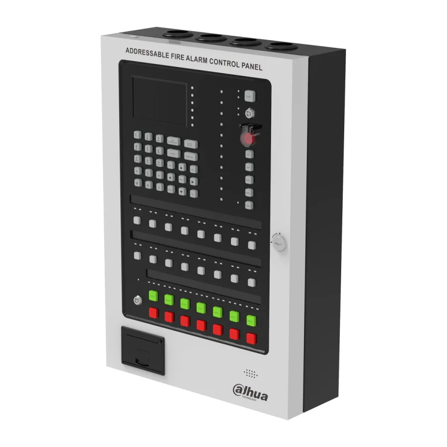 Адресная панель управления пожарной сигнализацией ОПС Dahua DHI-HY-1022R — фото 3