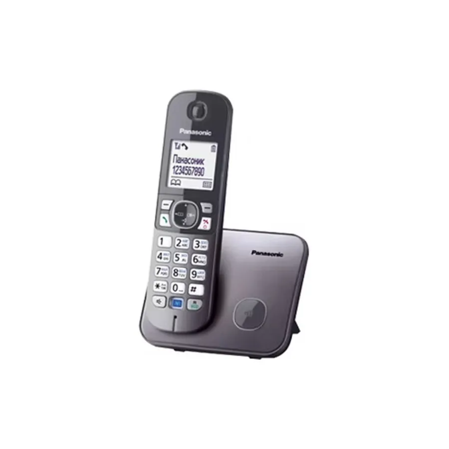 Телефон беспроводной DECT Panasonic TG6811 (трубка с цв.ЖК диспл., DECT) — фото 3